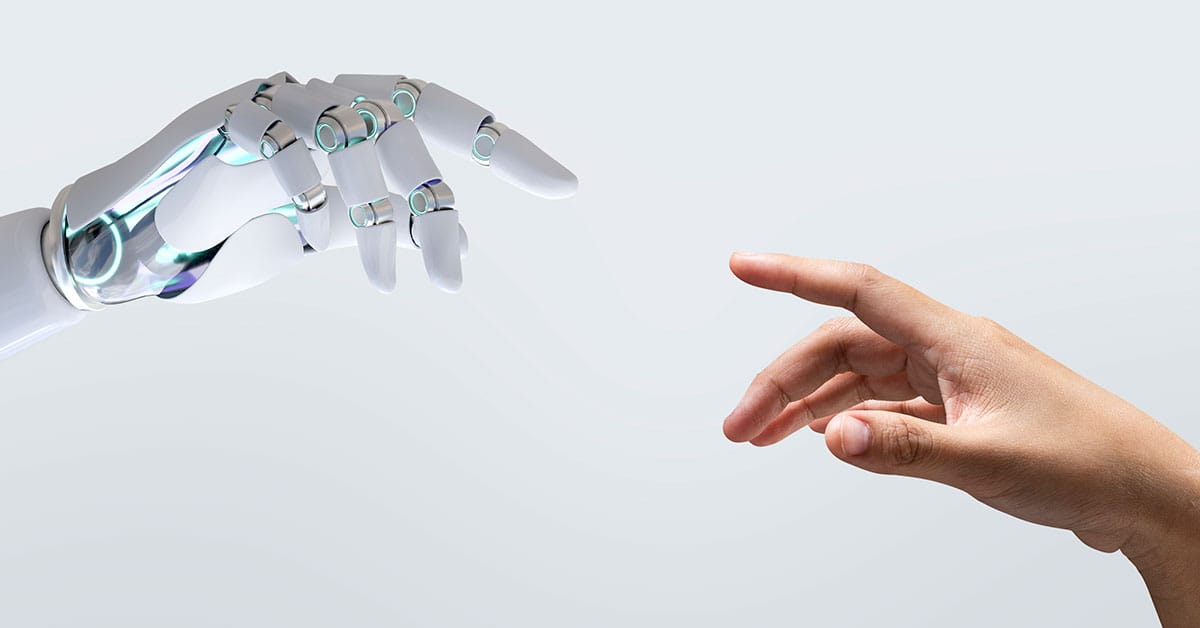 uniao entre robo e humano