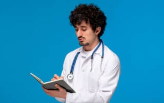 medico revisando o codigo tuss