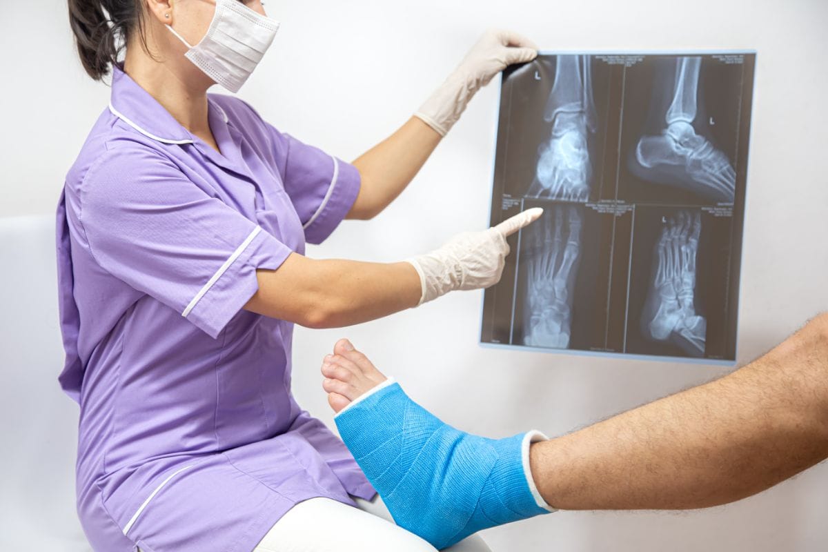 exame de radiografia